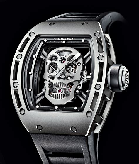 richard mille rm 052 skull watch price|rm 052 human skull.